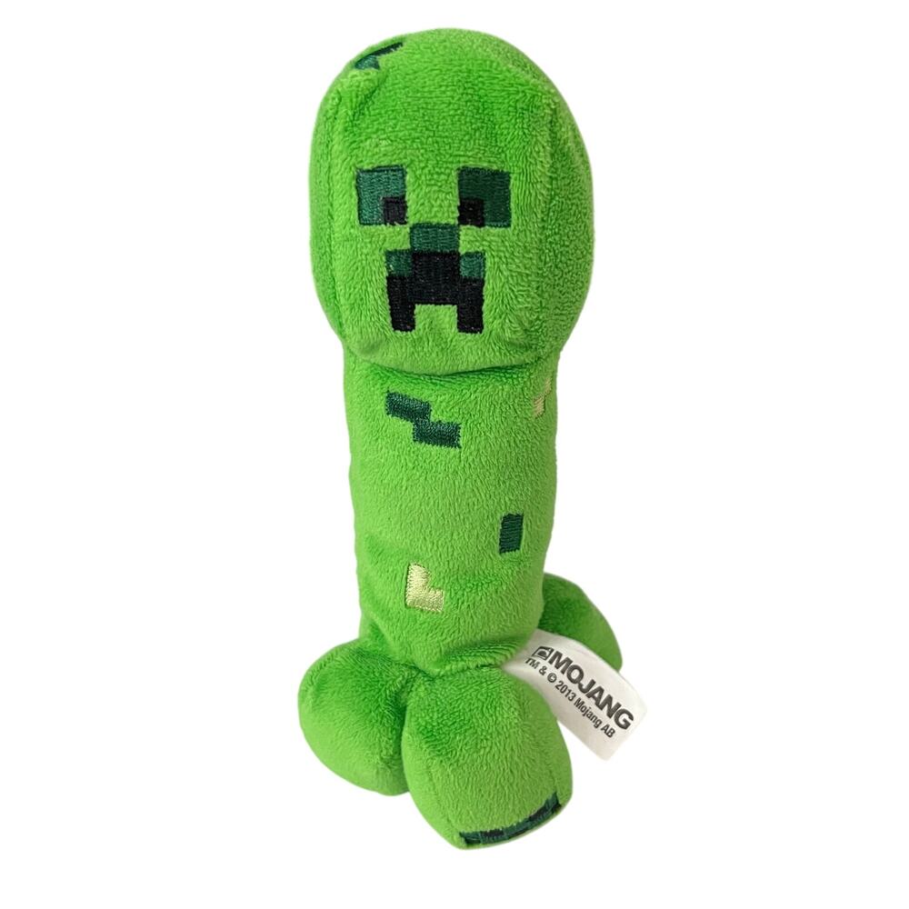 Minecraft Creeper 7" Plush Mojang 2013 Green
